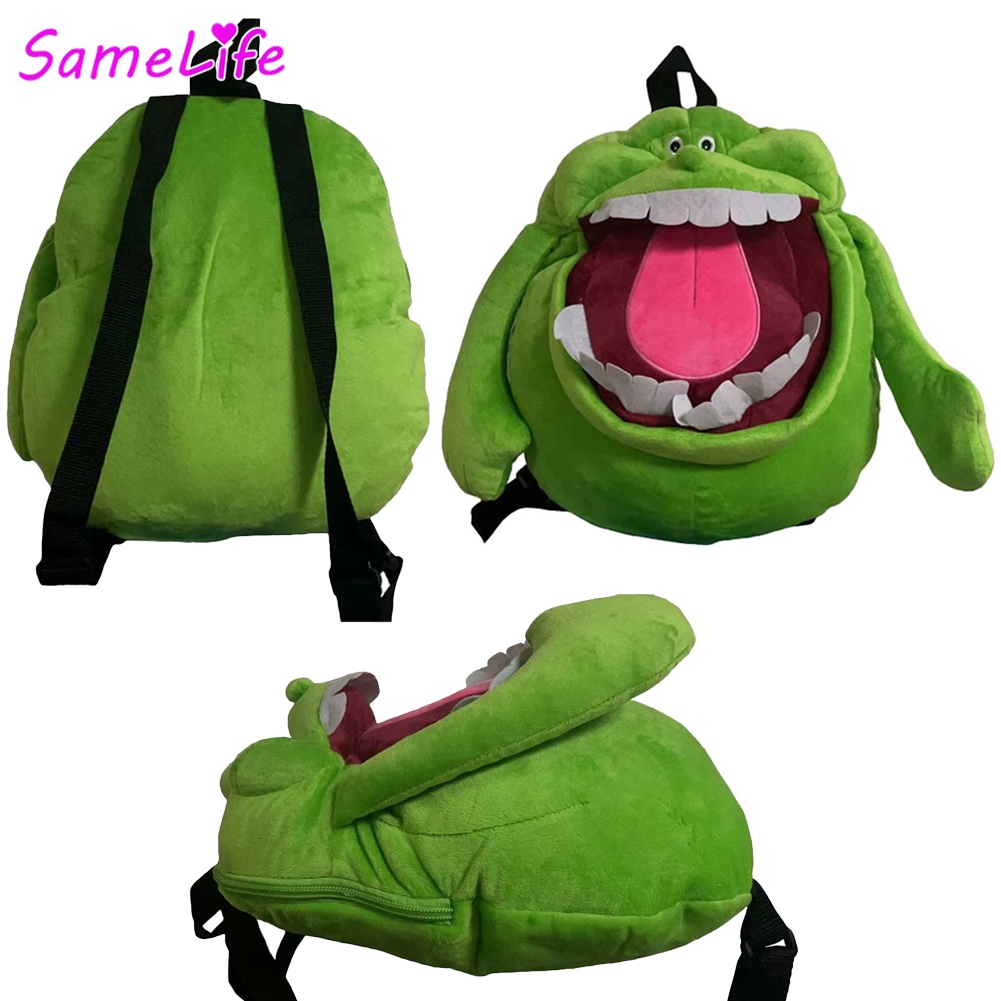 Men Accessories Bag - Green Ghost Slimer Zaino Cosplay Fantasy