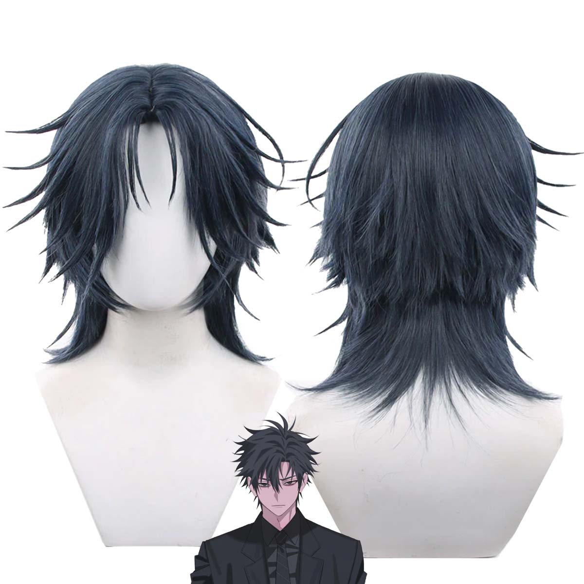 Men Accessories Korea - Parrucca Cosplay da Uomo Anime Link