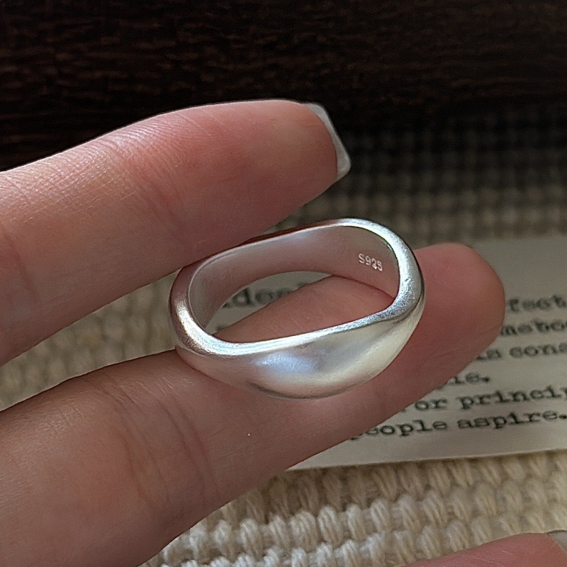 Men'S Minimalist Accessories - Anelli in Argento Sterling 925 per