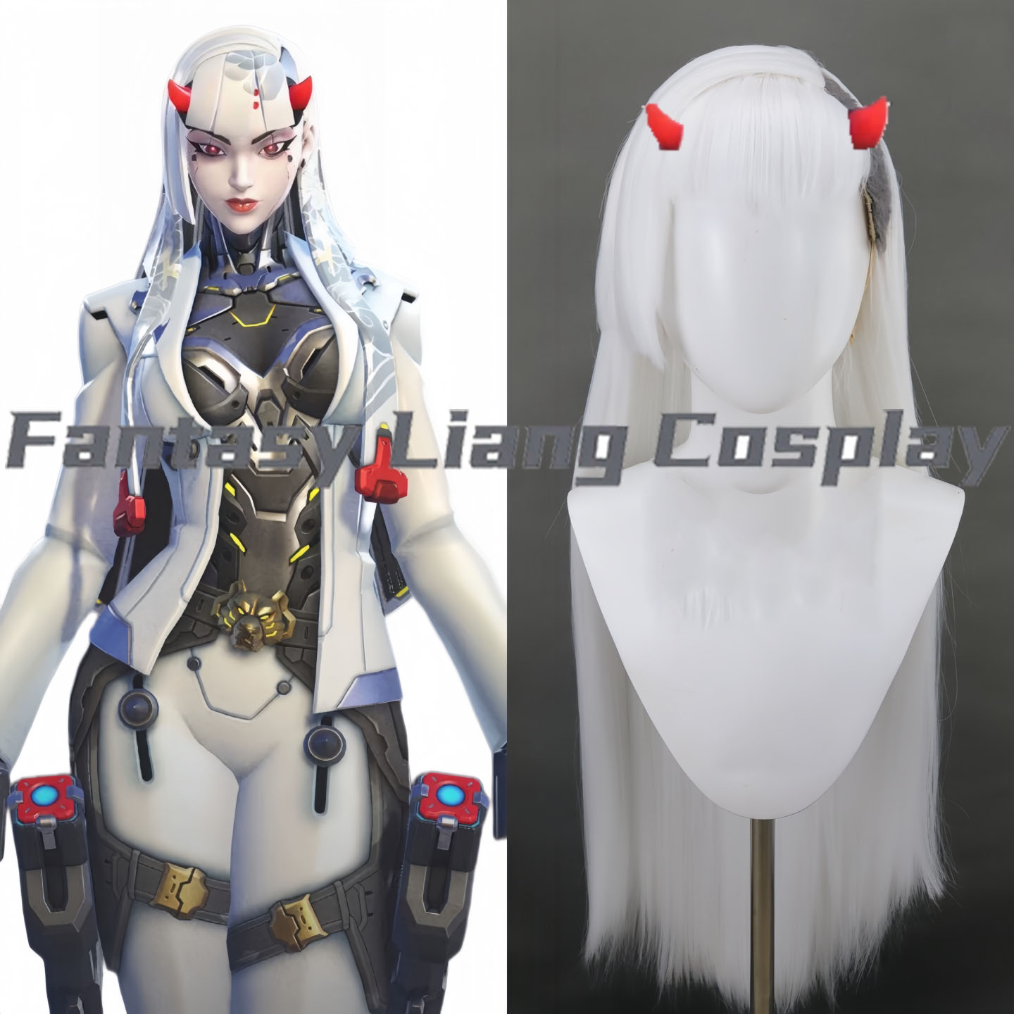 Men Accessories Korea - Parrucca cosplay di Game Shion, adatta