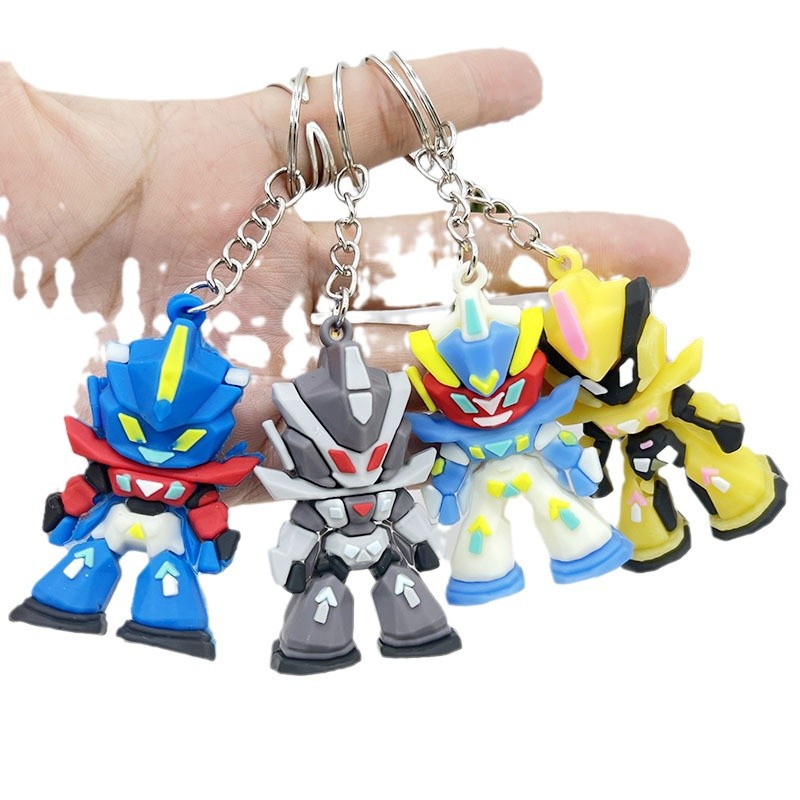 Men Accessories Bag - Portachiavi in silicone Gundam, mini portachiavi