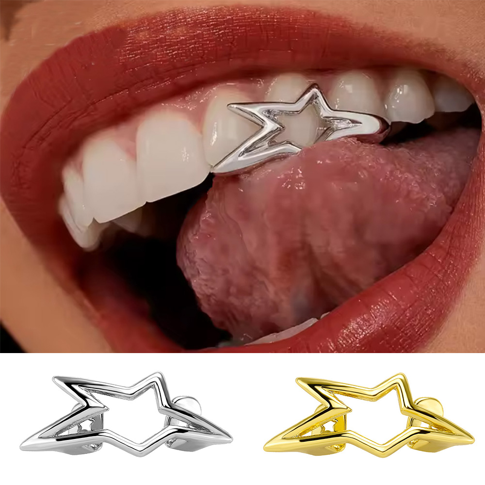 Men'S Accessories For Christmas - YOUNGX Cyberpunk: Grillz a Stella Irregolare