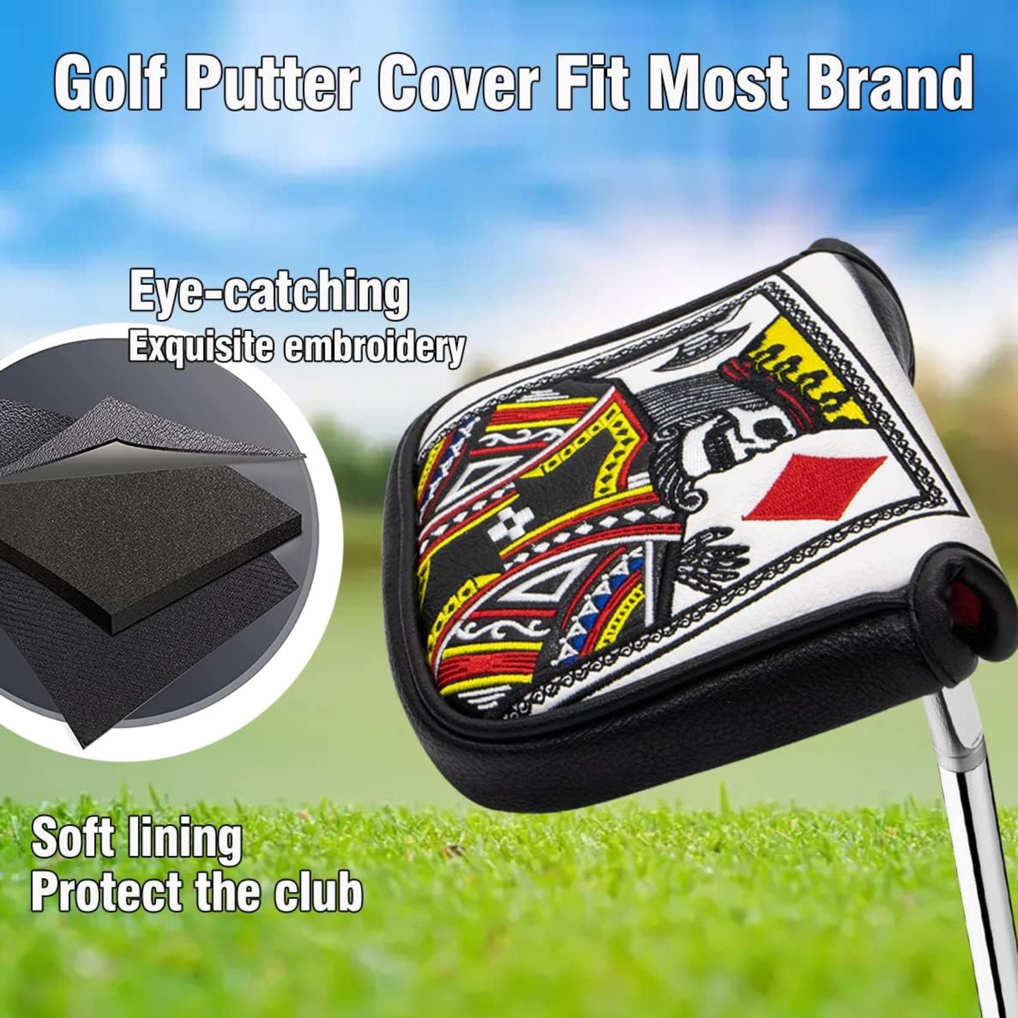 Putter con mazzuolo ricamato K - Men'S Accessories For Christmas recensione e prezzo