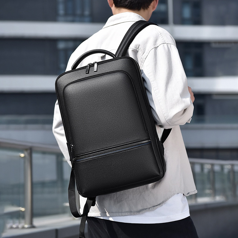 Zaino da uomo in pelle PU rica - Men Accessories Bag recensione e prezzo