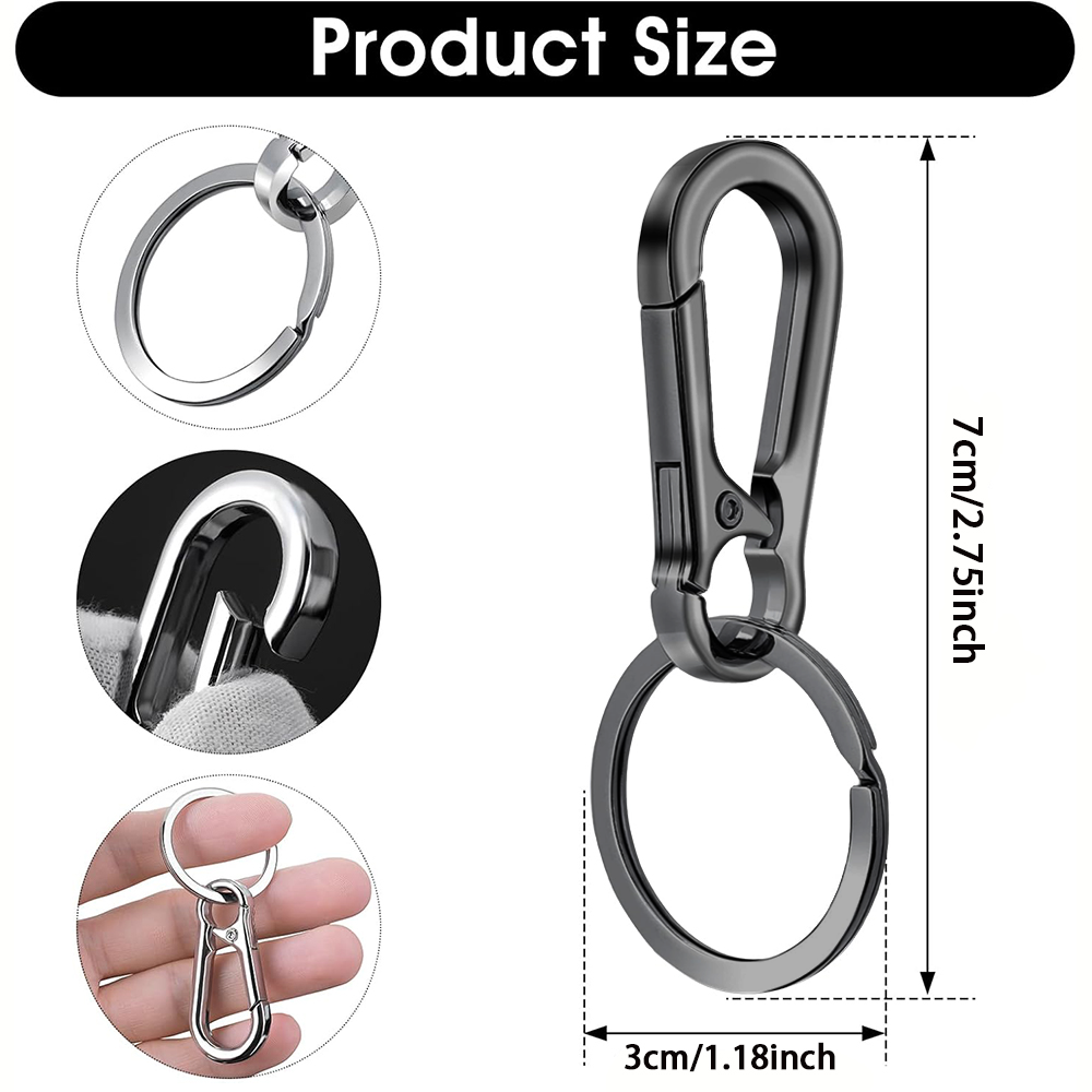 6/12/20 portachiavi con clip i - Men Accessories Bag recensione e prezzo