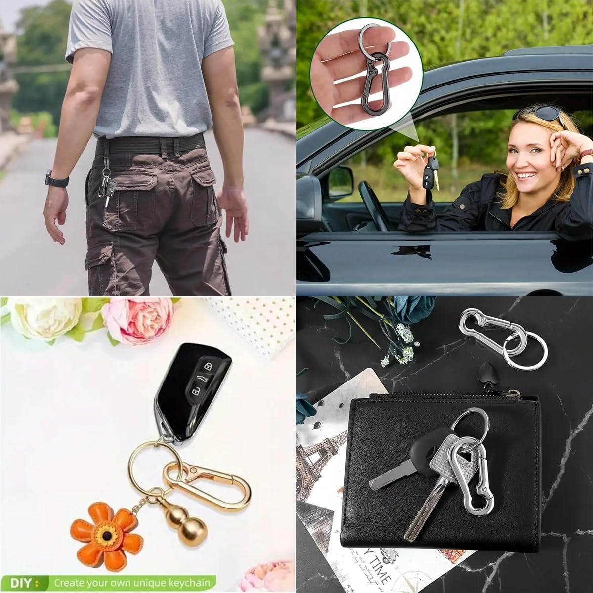 6/12/20 portachiavi con clip i - Men Accessories Bag recensione e prezzo